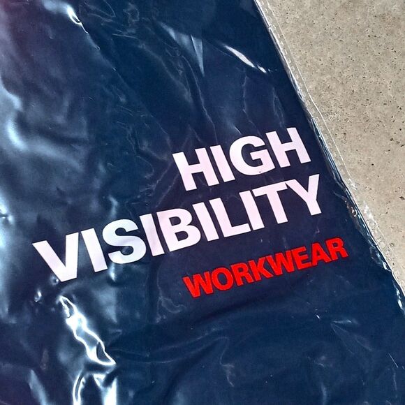 Lot of 2 Safety Vest Size 5XL Kishigo 1538 Orange High Visibility Workwear - Picture 3 of 5